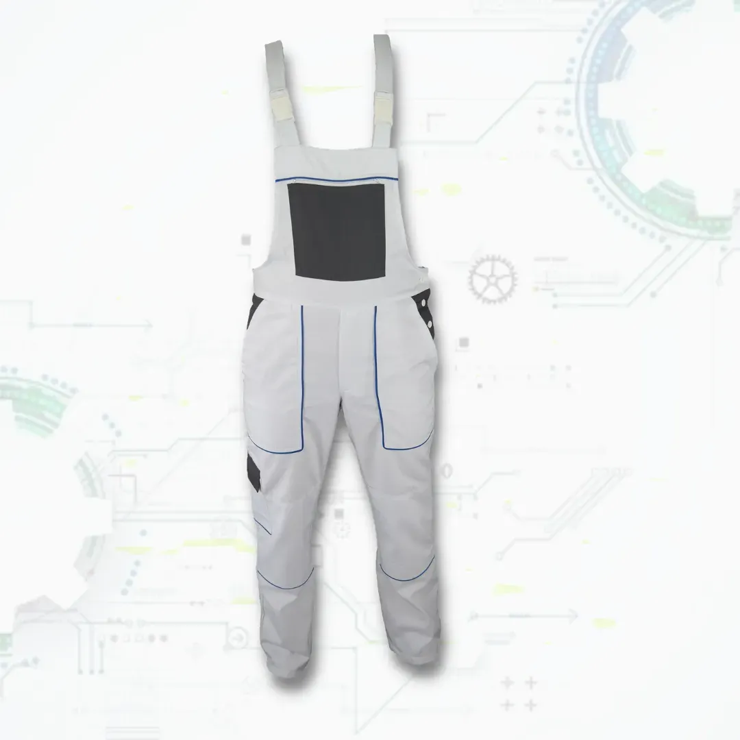 Prime MEX 303-001 ORG - Pantaloni de protectie cu pieptar (D212)