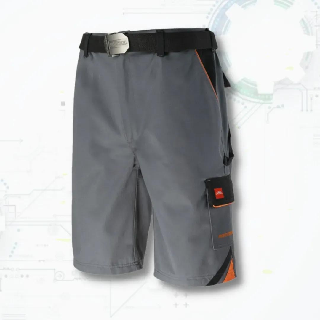 Professional Short Grey Strong - Pantaloni de lucru scurti (D211)